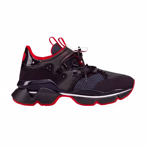 Christian Louboutin Red Runner Flat 'Blueberry'