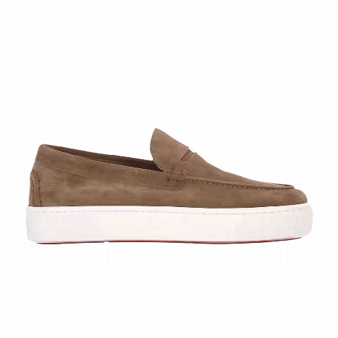 Christian Louboutin Paqueboat Flat Crosta Retournee 'Silex'