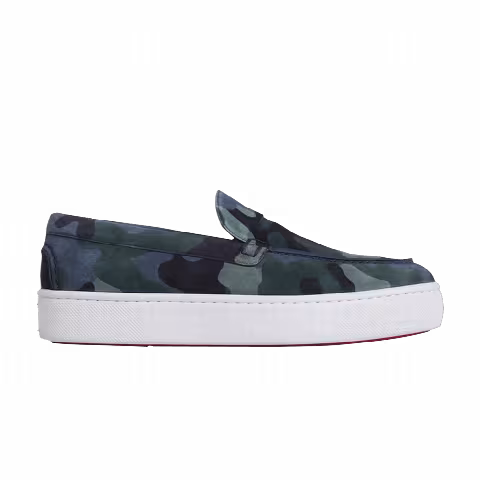 Christian Louboutin Paqueboat Flat 'Multi-Color Camo'