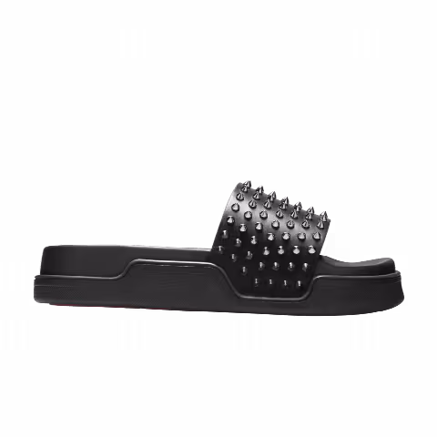 Christian Louboutin Pool Fun Slide 'Black'
