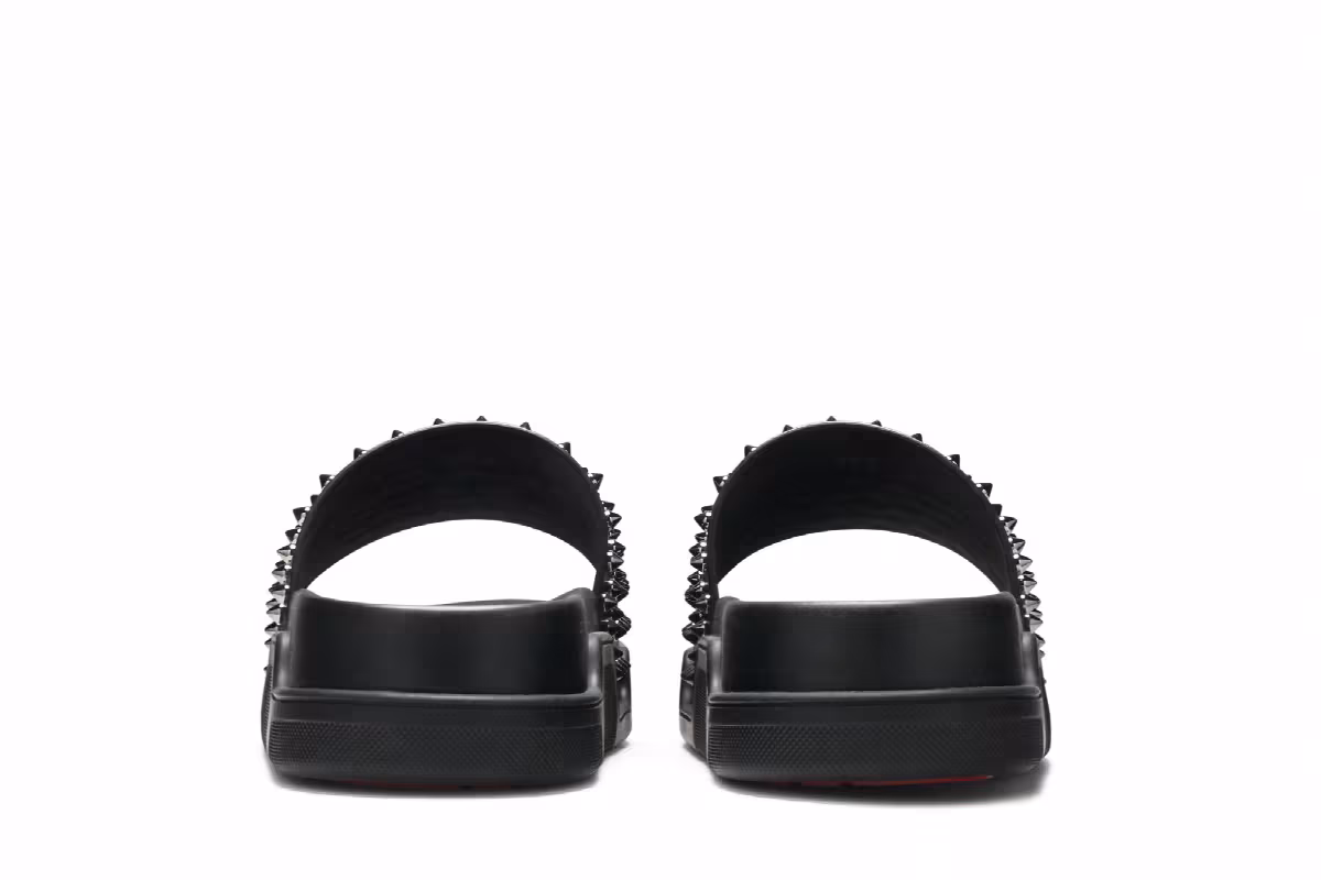 Christian Louboutin Pool Fun Slide Black, view 7