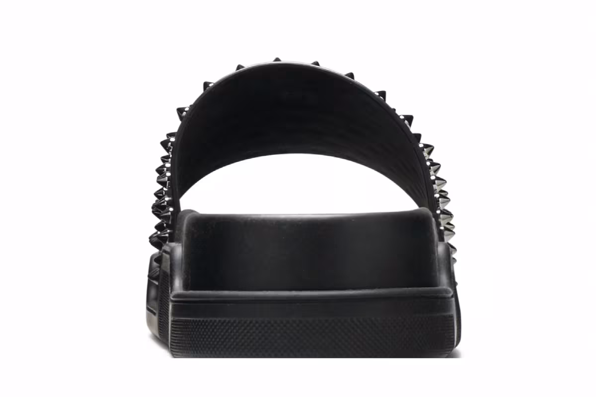 Christian Louboutin Pool Fun Slide Black, view 8