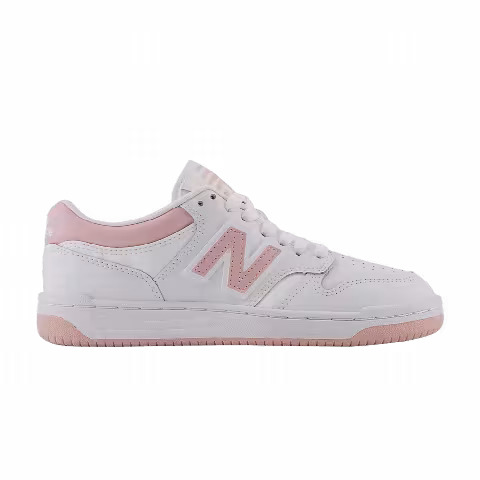 New Balance 480 Big Kid 'White Orb Pink'
