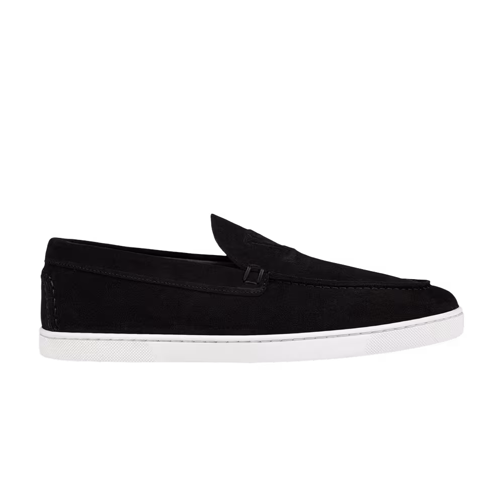 Christian Louboutin Varsiboat Flat Black