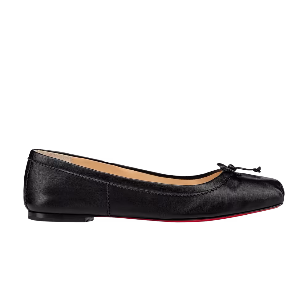 Christian Louboutin Women's Mamadrague Flat Ballerina Black
