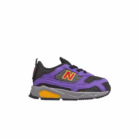 New Balance X-Racer Bungee Lace Toddler 'Black Mirage Violet'