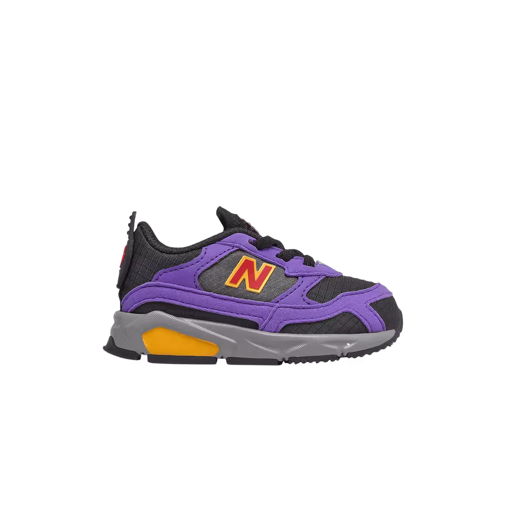 New Balance X-Racer Bungee Lace Toddler Black Mirage Violet