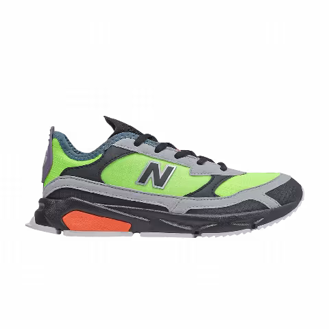 New Balance X-Racer Big Kid 'Energy Lime Black'