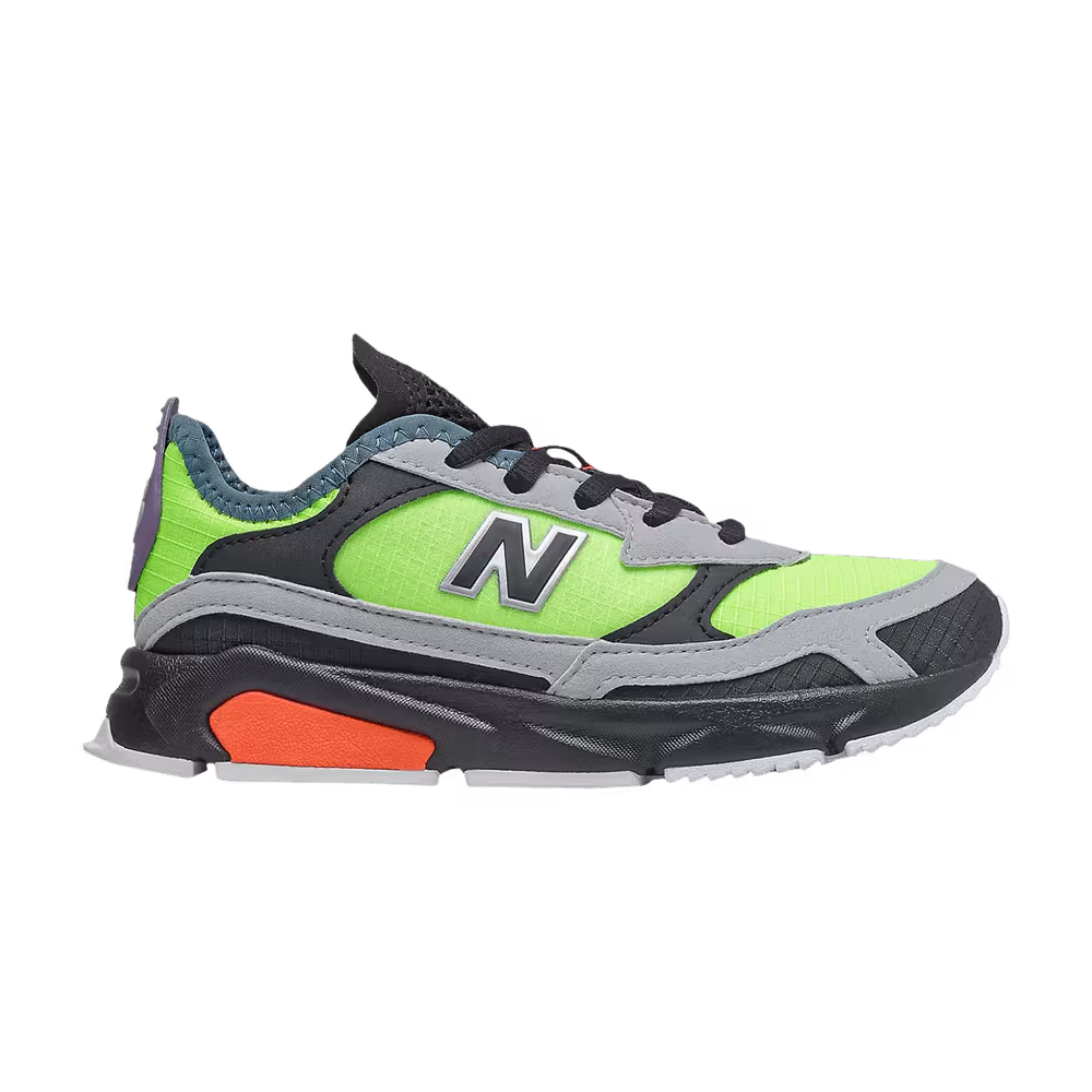 New Balance X-Racer Little Kid Energy Lime Black