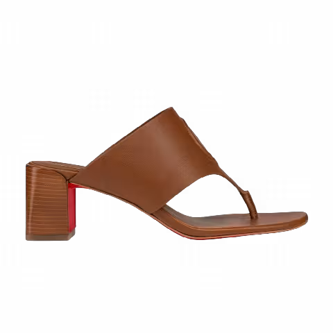 Christian Louboutin Wmns CL Tongamule 'Brown'