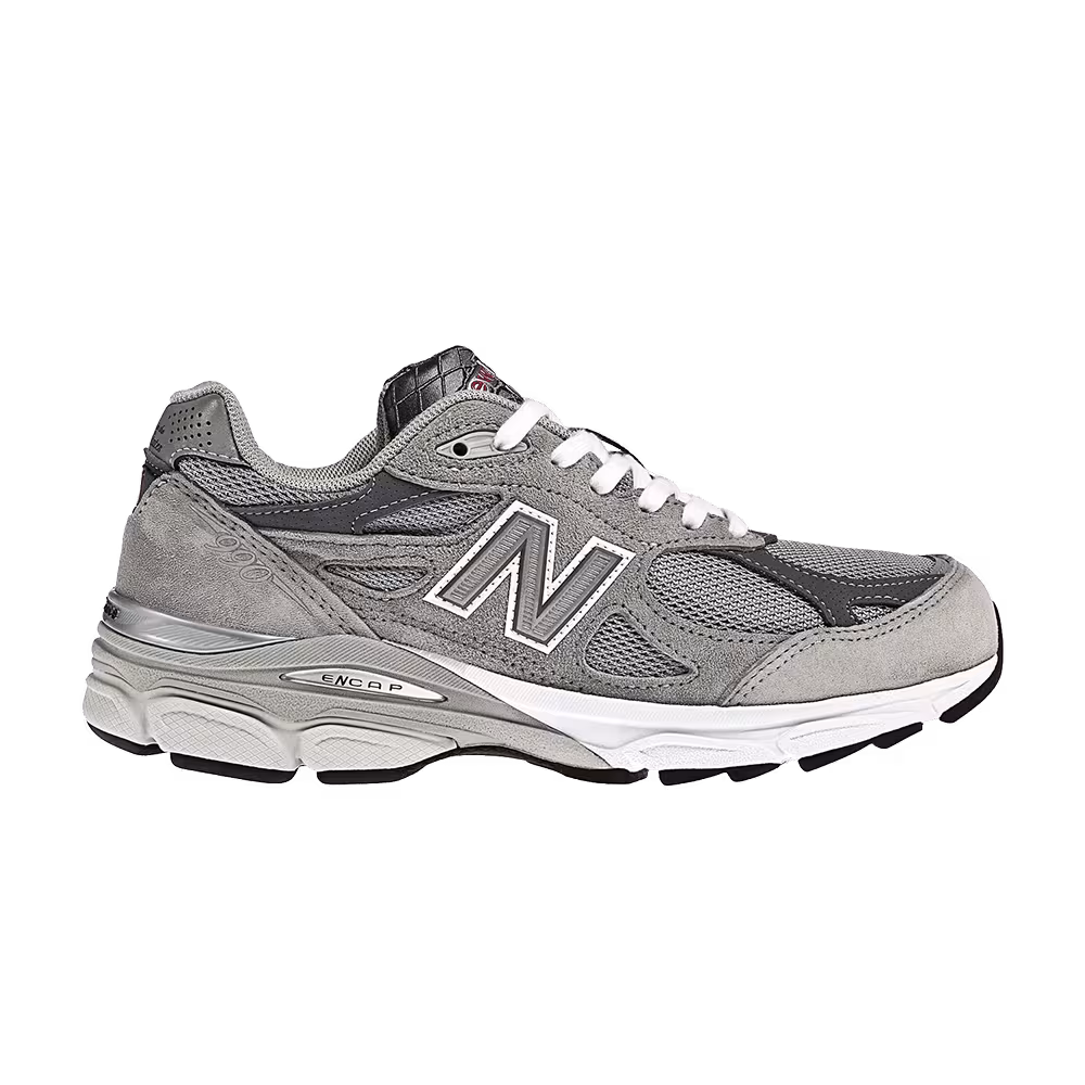New Balance Women's 990v3 Made In USA Wide Grey
