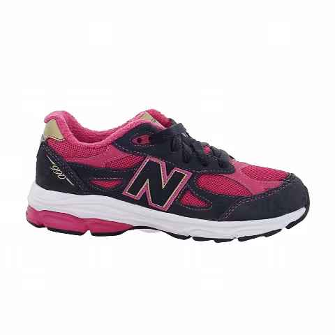 New Balance 990v3 Big Kid 'Black Magnet'