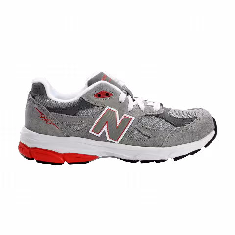 New Balance 990v3 Big Kid 'Grey Red'