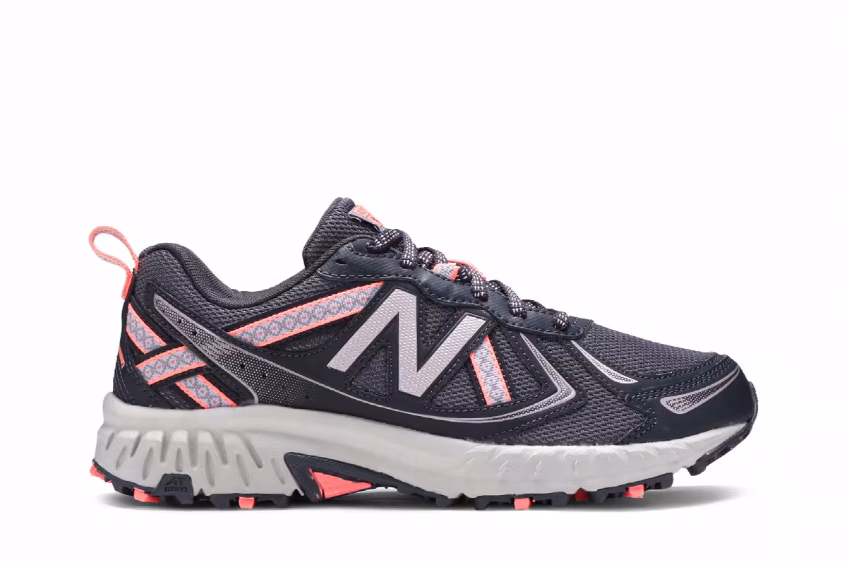 New Balance Women's 410v5 Trail Thunder Orange, view 2
