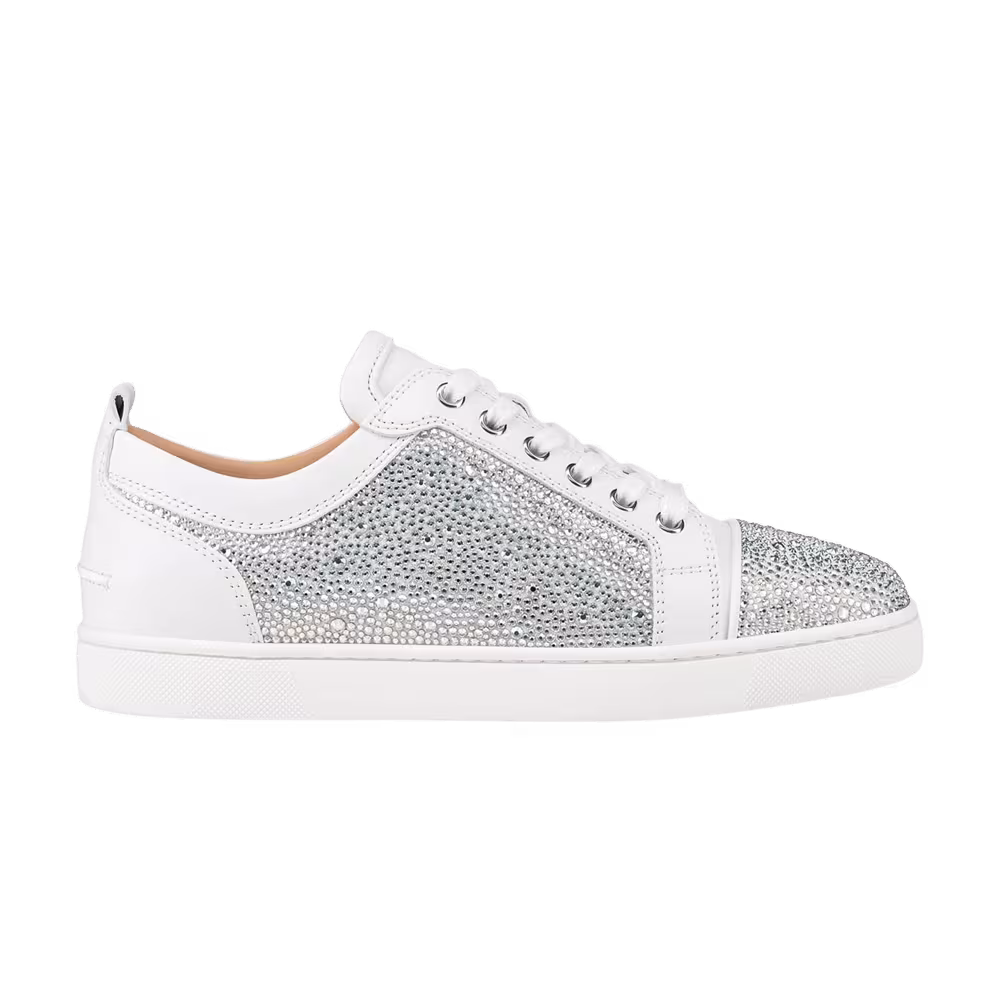 Christian Louboutin Louis Junior Strass Embellished - White