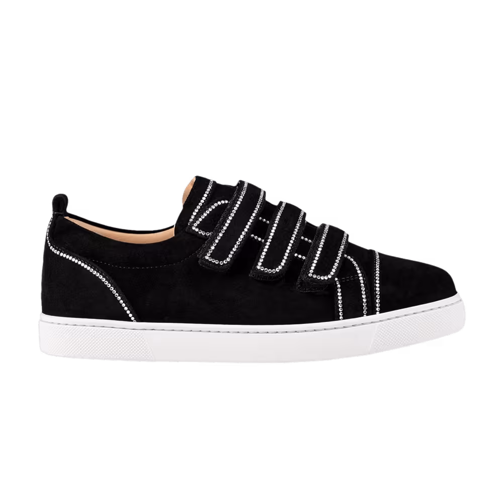 Christian Louboutin Women's Kiddo Black Crystals