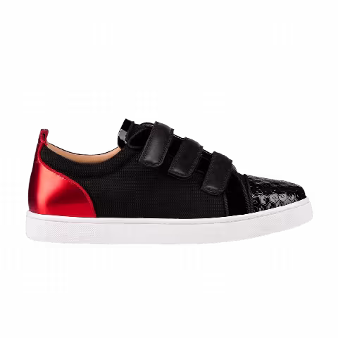 Christian Louboutin Kiddo Orlato 'Black Red Heel'