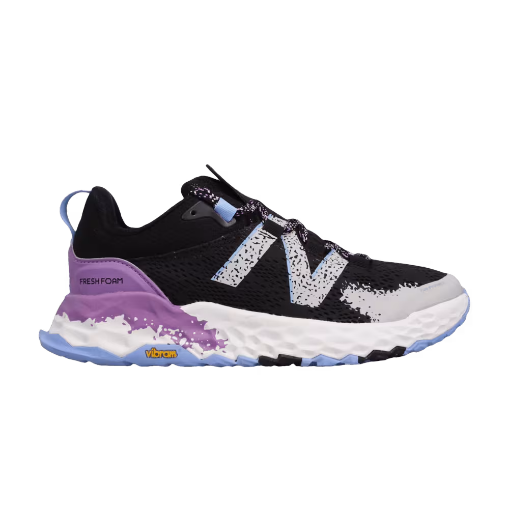 New Balance Women's Fresh Foam Hierro Wide Black Grey Purple