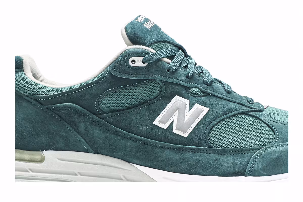 New Balance 993 Made In USA Pine Green, view 3