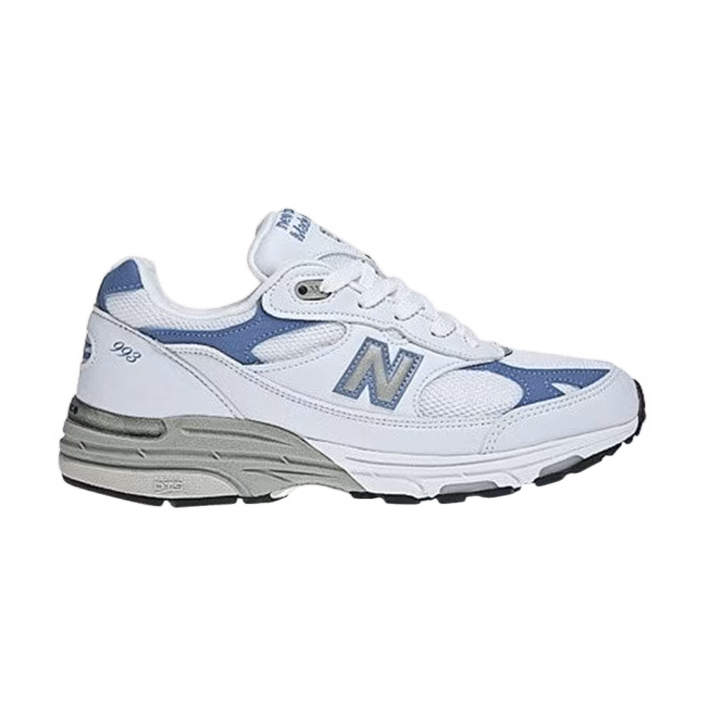 New Balance Women's 993 Made in USA White Blue