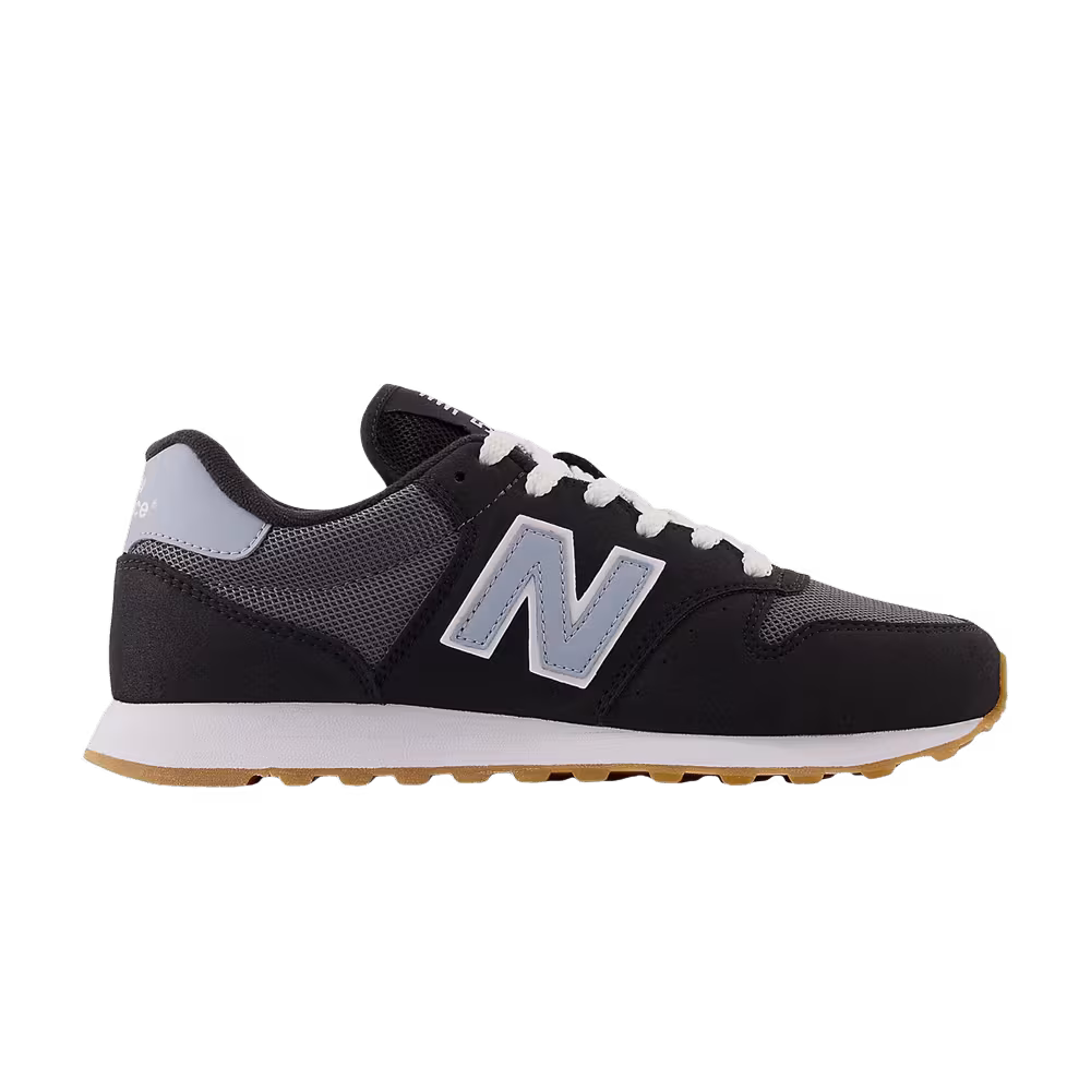 New Balance Women's 500v2 Black Light Blue