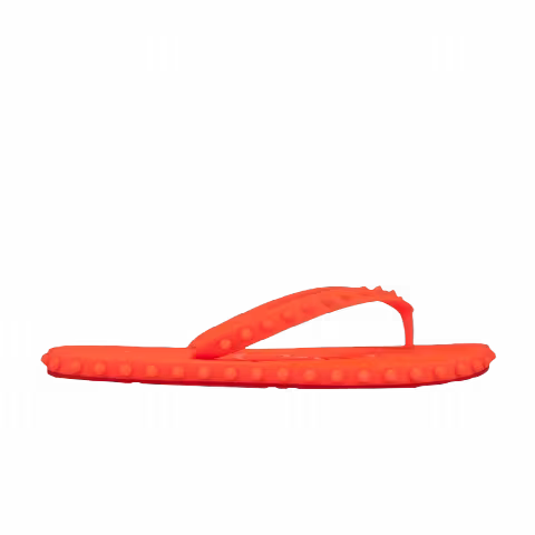 Christian Louboutin Super Loubi Flip Flop 'Fluo Orange'