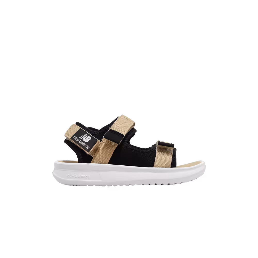 New Balance 750 Sandal Toddler Wide Beige Black
