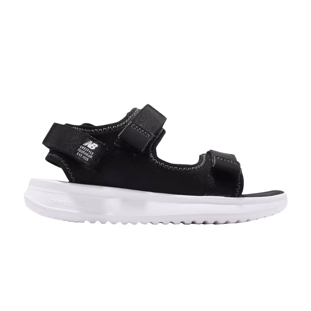 New Balance 750 Sandal Wide Kids Black White