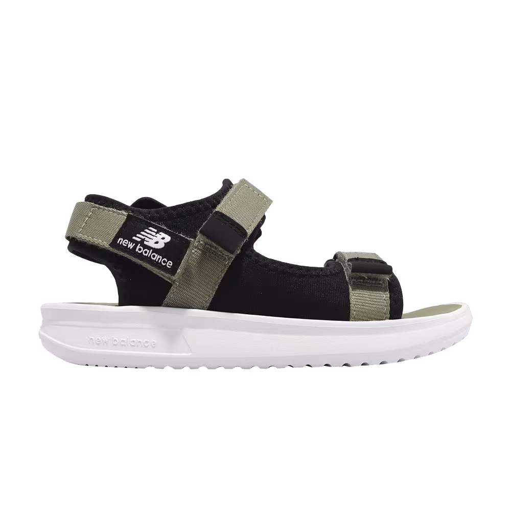 New Balance 750 Sandal Kids Wide Green Black