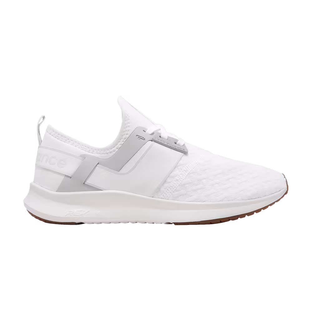 New Balance Women's Nergize Sport Wide White Grey