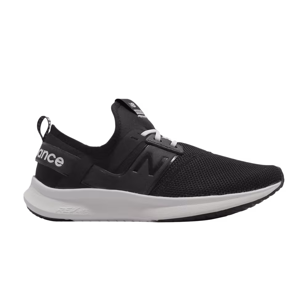 New Balance Women's Nergize Sport Wide Black White