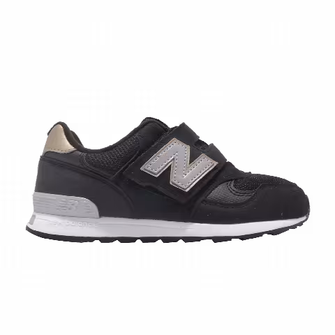 New Balance 313 Kids Wide 'Black Silver'