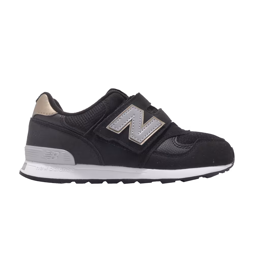 New Balance 313 Kids Wide Black Silver