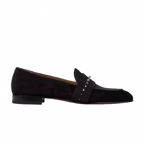 Christian Louboutin Nit Night Flat 'Black Silver'