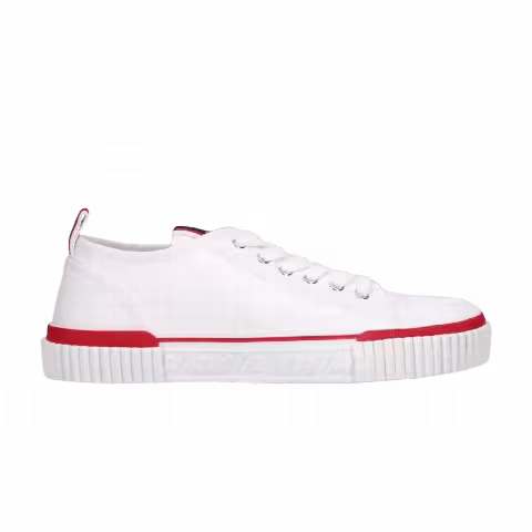 Christian Louboutin Pedro Junior Flat 'White Red'