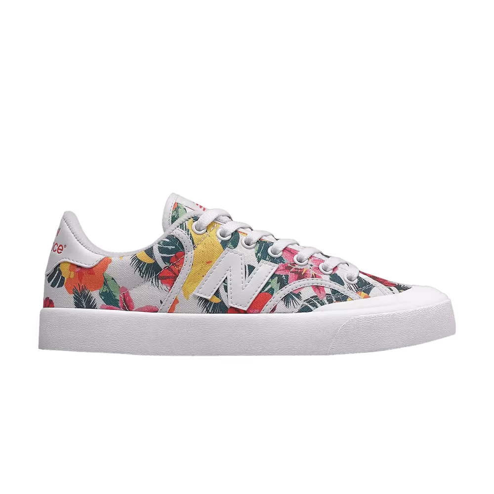 New Balance Pro Court White Floral