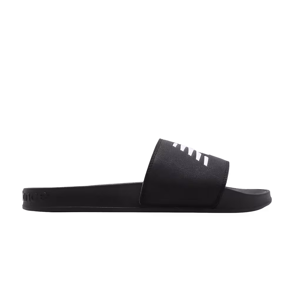 New Balance 200 Slides Black White