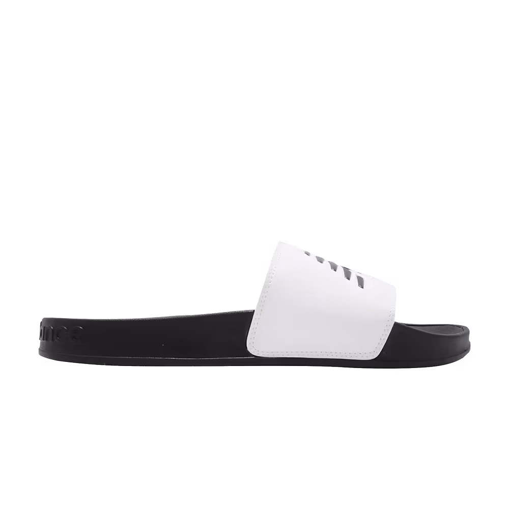 New Balance 200 Slides White Black