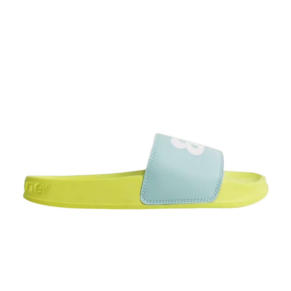 New Balance 200 Slides Blue Yellow