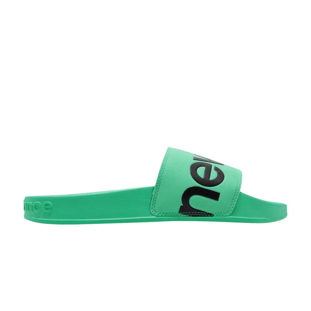 New Balance 200 Slides Green Black