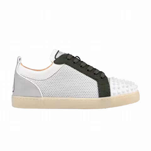 Christian Louboutin Varsijunior Spikes Low 'White Green'