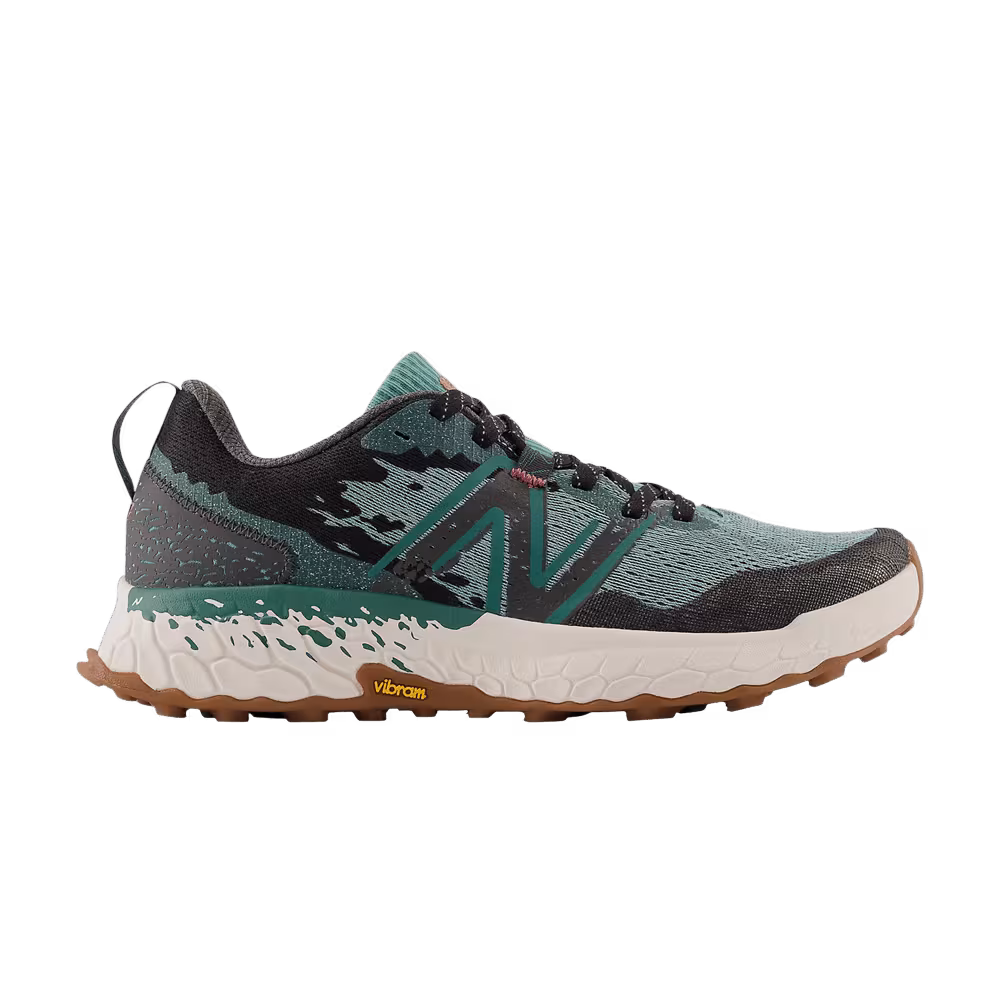 New Balance Fresh Foam X Hierro v7 2E Wide Faded Teal Blacktop