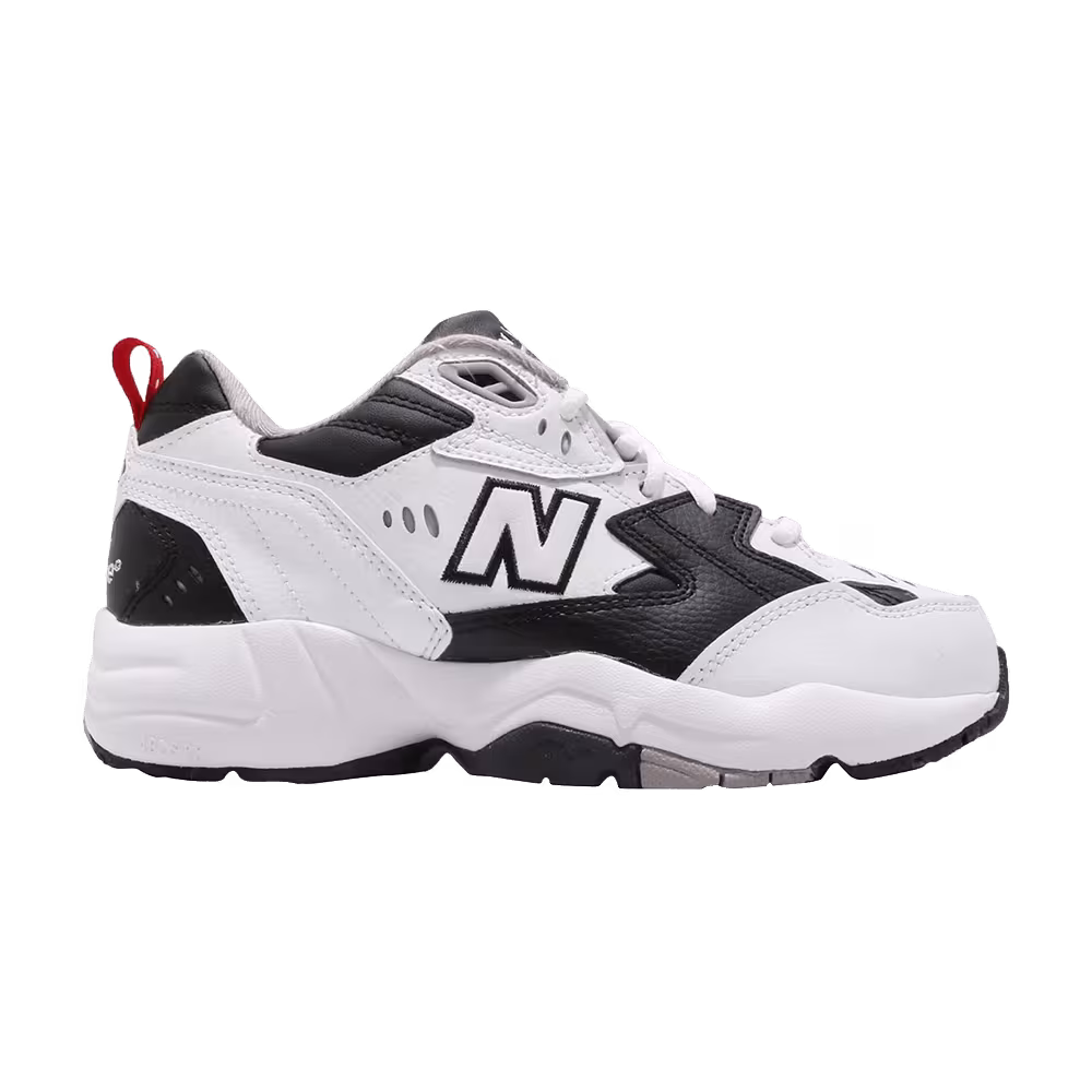 New Balance Women's 608 Wide White Black