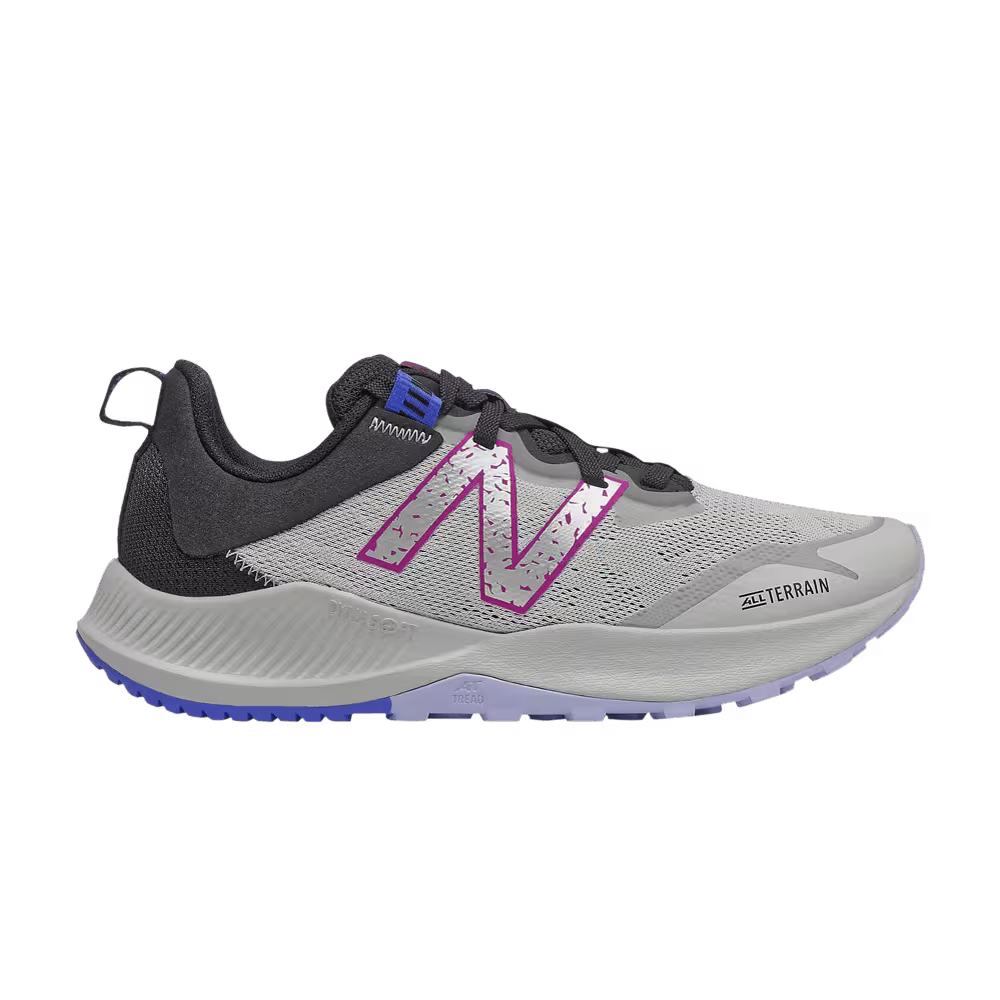 New Balance Women's Nitrel v4 Wide Light Aluminum Poisonberry