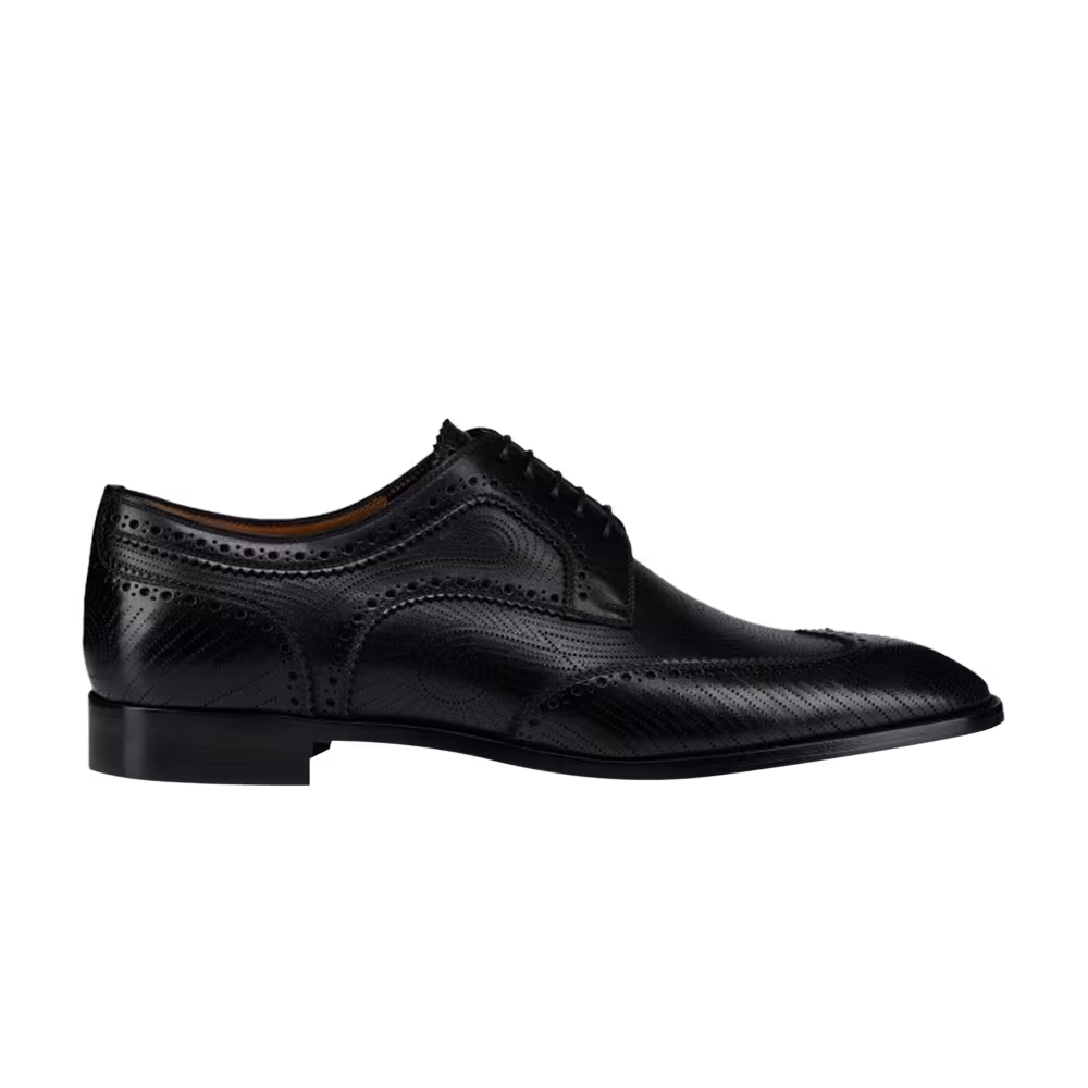 Christian Louboutin Grave Derby Flat Calf Black