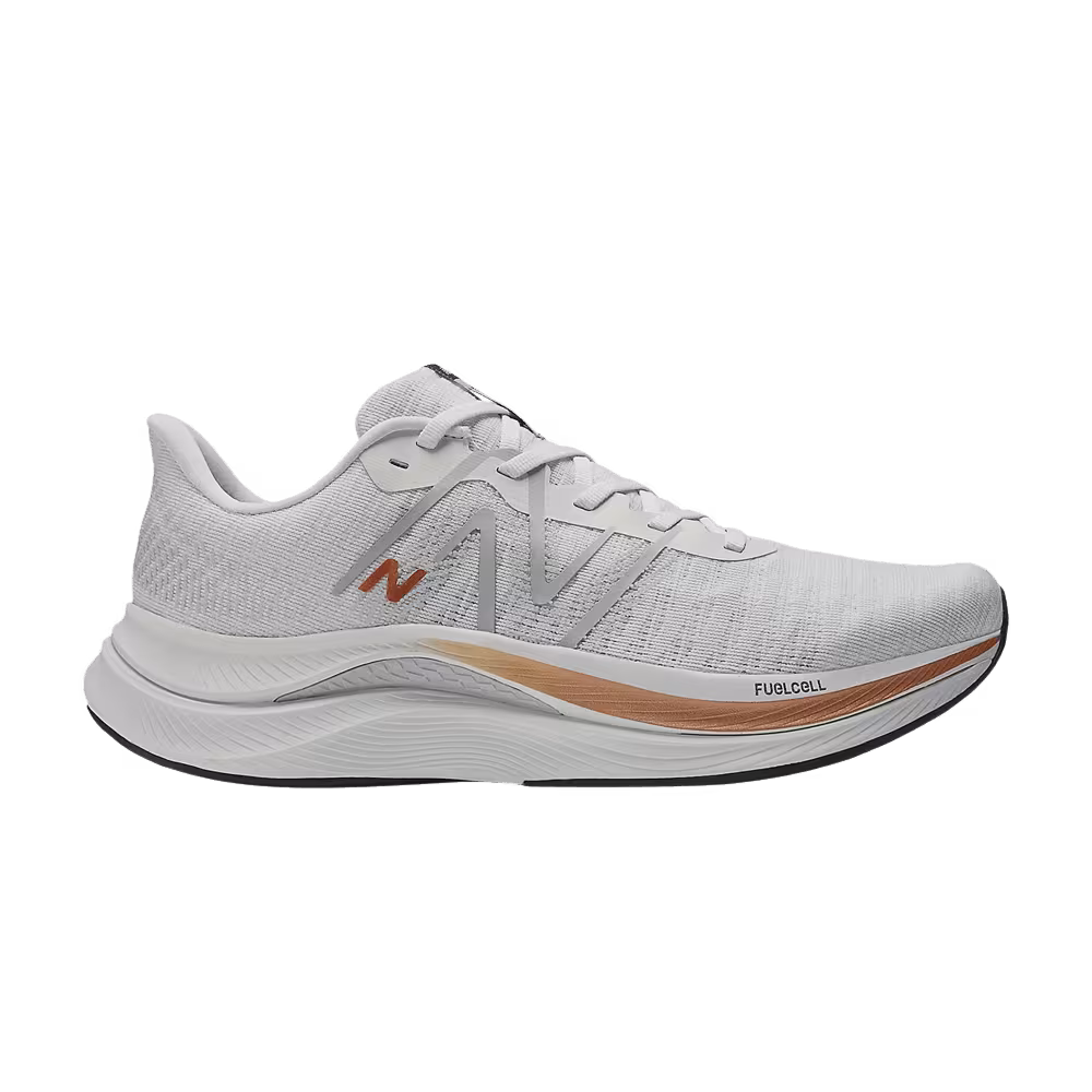 New Balance FuelCell Propel v4 2E Wide Quartz Grey Copper Metallic