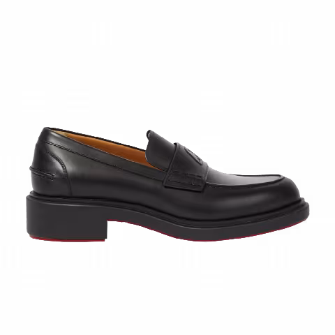 Christian Louboutin Urbino Moc Flat Loafer 'Black'