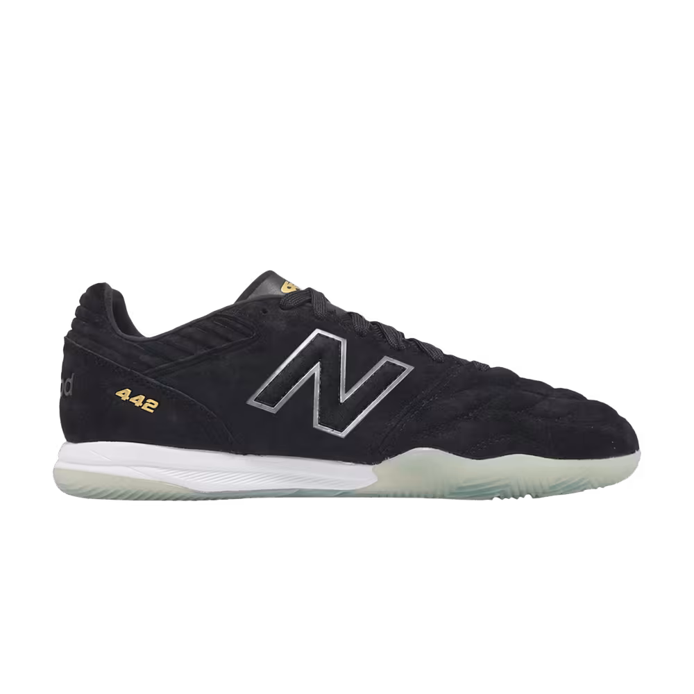 New Balance 442 Pro LS V2 2E Wide Black White