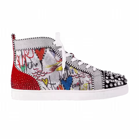 Christian Louboutin No Limit F18 High 'Version Silver'