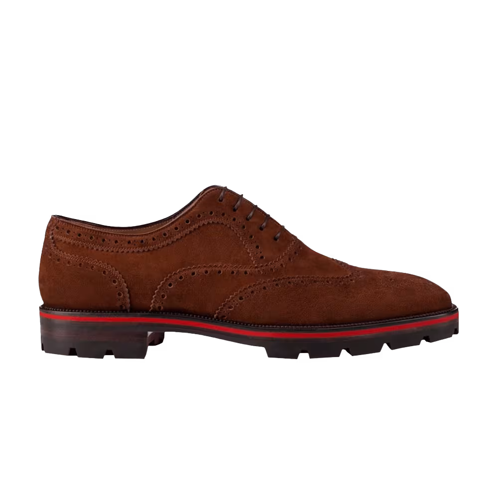 Christian Louboutin Charlie Me Flat Veau Velours Pur Sang